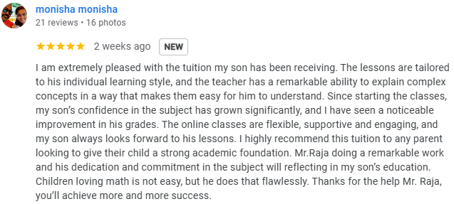 Customer Review